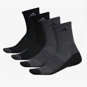 Adidas 4 pair Men's Performance High Quarter Socks